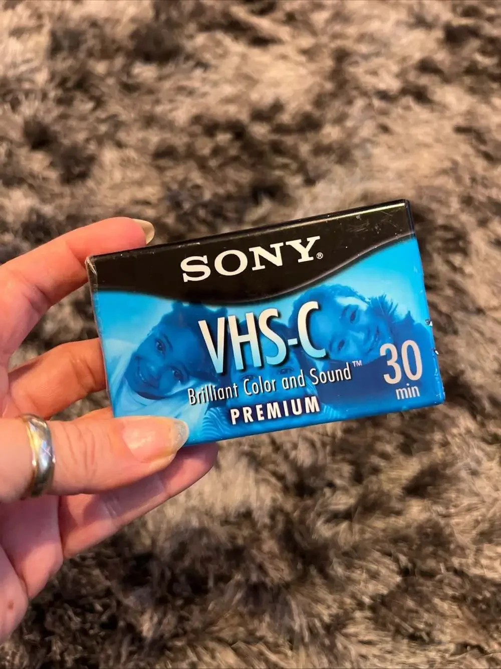 Sony Premium VHS-C 30 Minute Blank Camcorder Videocassette Tape